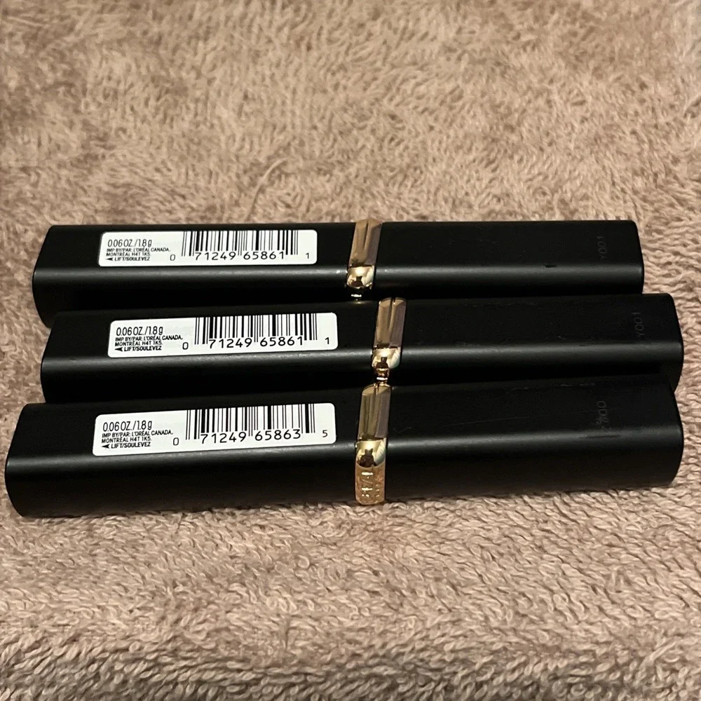 L'oreal Colour Riche Intense Volume Matte Lipstick Lot/3 Le Coral/Rose 163 & 173